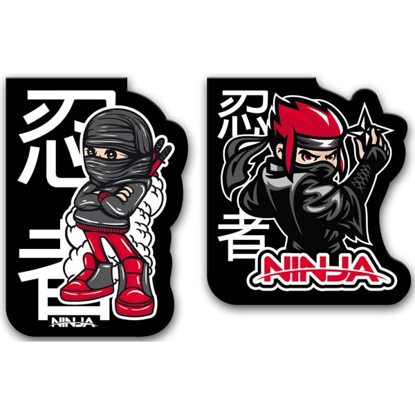 Закладка магнитная deVENTE "Ninja" 2шт.