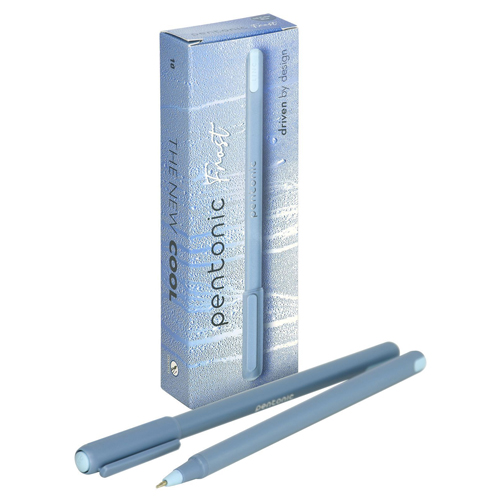 Ручка шариковая Linc PENTONIC FROST 0,7 мм, синяя, игольчатый наконечник