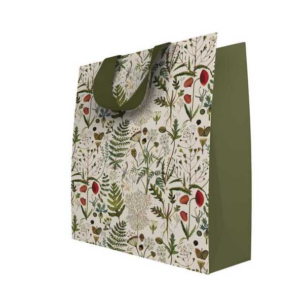 Пакет подарочный  26х32х10 см "FLORA.ЛУГОВЫЕ ТРАВЫ"
