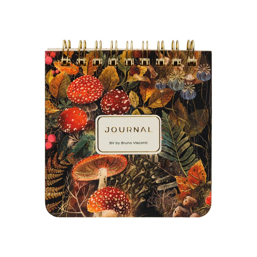 Блокнот 90*90 60 л гребень,"FLORA.FOREST FAIRY TALE"