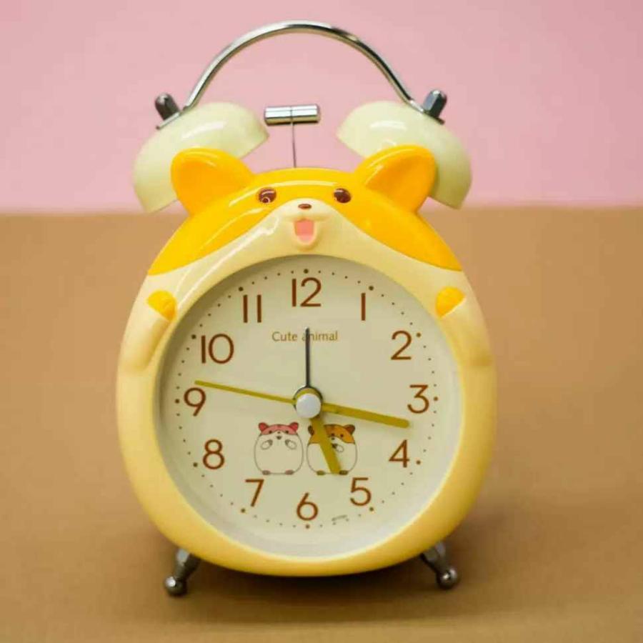 Часы-будильник "Hamster", yellow