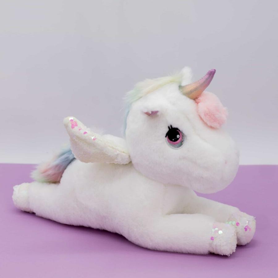 Игрушка мягкая "Unicorn Angel", 35 см (белый)