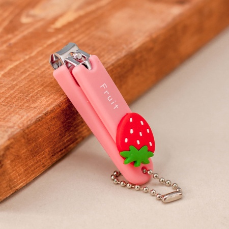Маникюрный инструмент "Fruits strawberry", pink