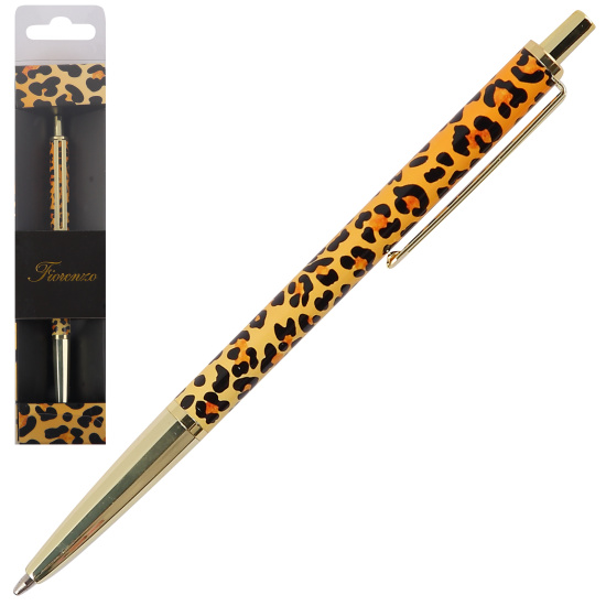 Ручка шариковая подарочная FIORENZO "Леопард" автоматическая