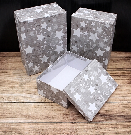 Подарочная коробка Волшебные звезды  19х13х6,5 см