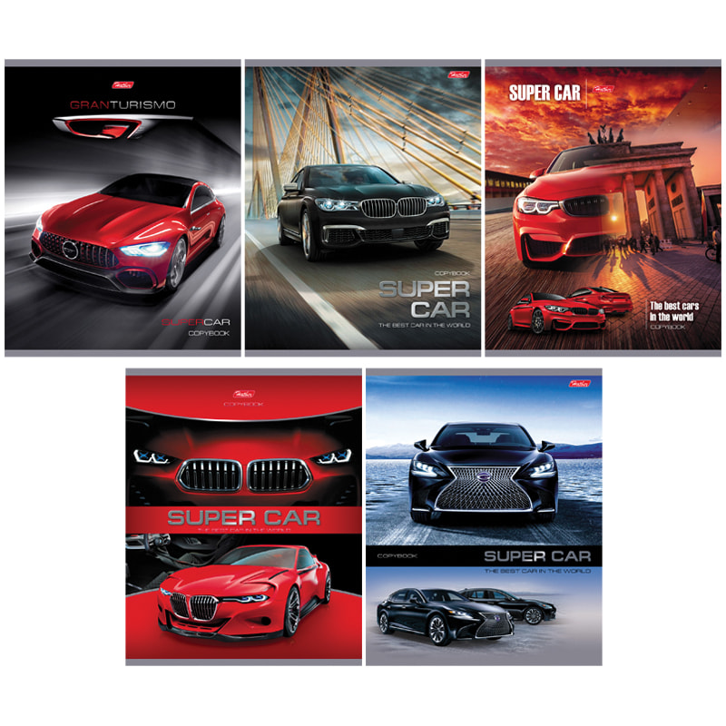 Тетрадь 48 л Super Cars