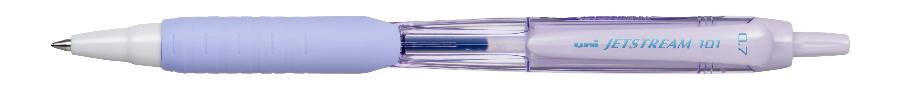 Ручка шариковая автоматическая UNI "Jetstream" 0,7 мм синяя, корпус лавандовый