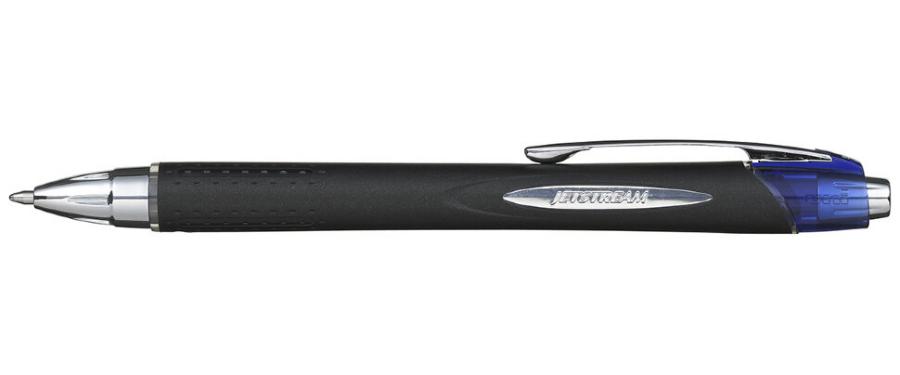 Ручка шариковая автоматическая UNI "Jetstream" 1,0 мм синяя