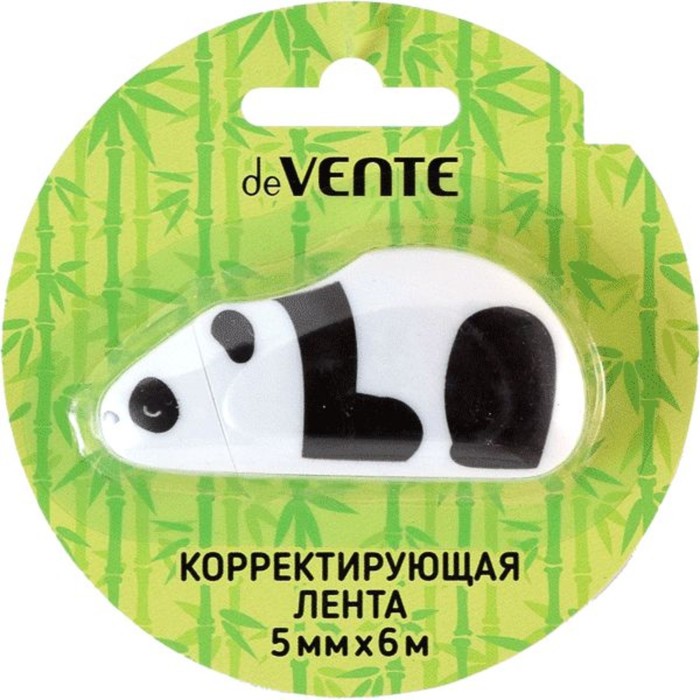 Корректирующая лента 5 мм x 6 м deVENTE " Panda", белый корпус