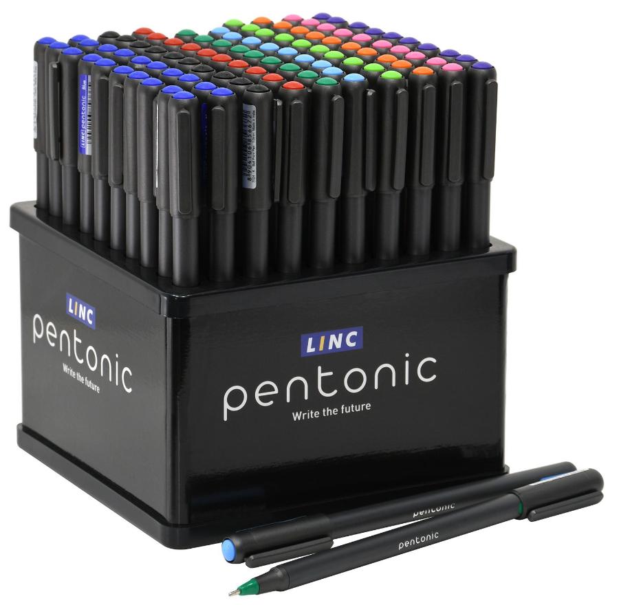 Ручка шариковая Linc PENTONIC 1,0 мм, ассорти