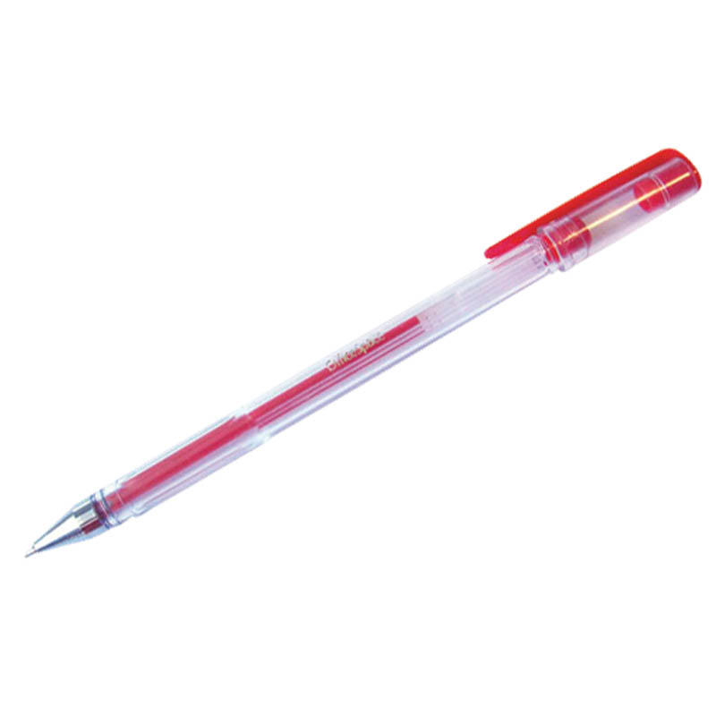 Ручка гелевая OfficeSpace 1мм, красная
