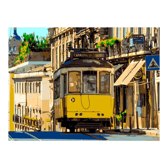 Картина по номерам "Лиссабон" 30х40 см