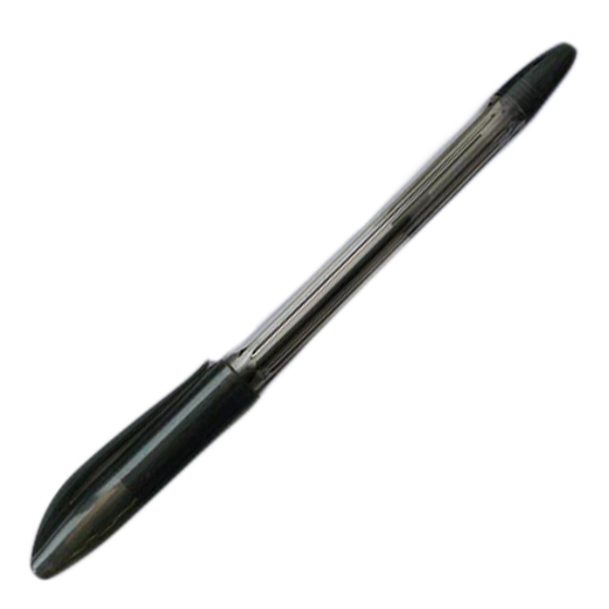 Ручка шариковая J.Otten "Easy Office" 0,7 мм, на масляной основе, прозр. корпус, грип, черная