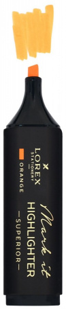 Текстовыделитель LOREX Mark it SUPERIOR, 1-5 мм, оранжевый