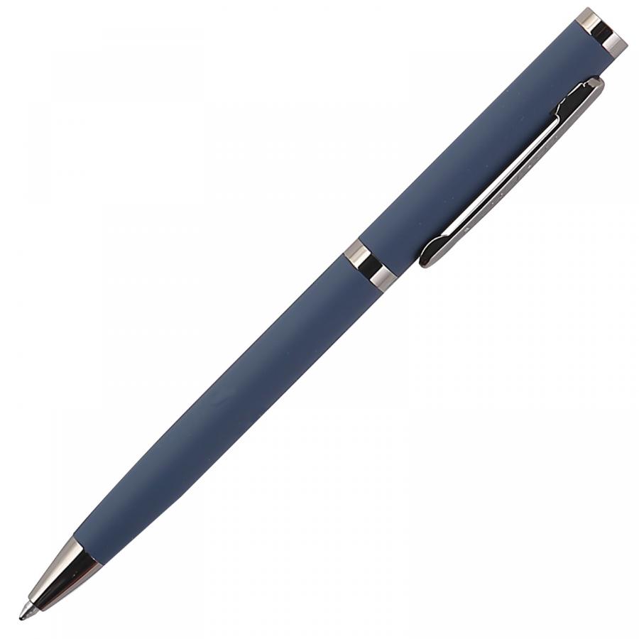 Ручка шариковая Bruno Visconti "FIRENZE" 1 мм синяя, синий корпус, футляр черный