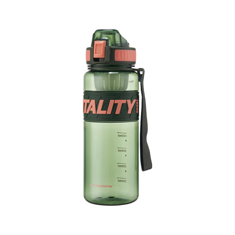 Бутылка 650 мл "Vitality", зеленая