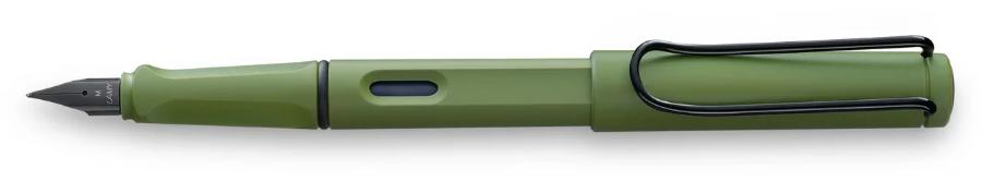 Ручка перьевая LAMY Safari, корпус оливковый