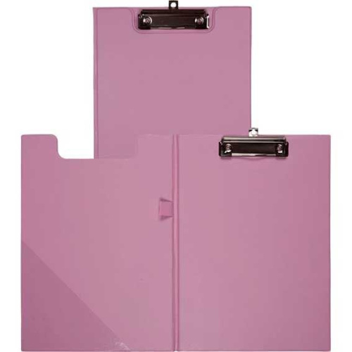 Папка-планшет с зажимом А4 deVENTE Pastel, розовая