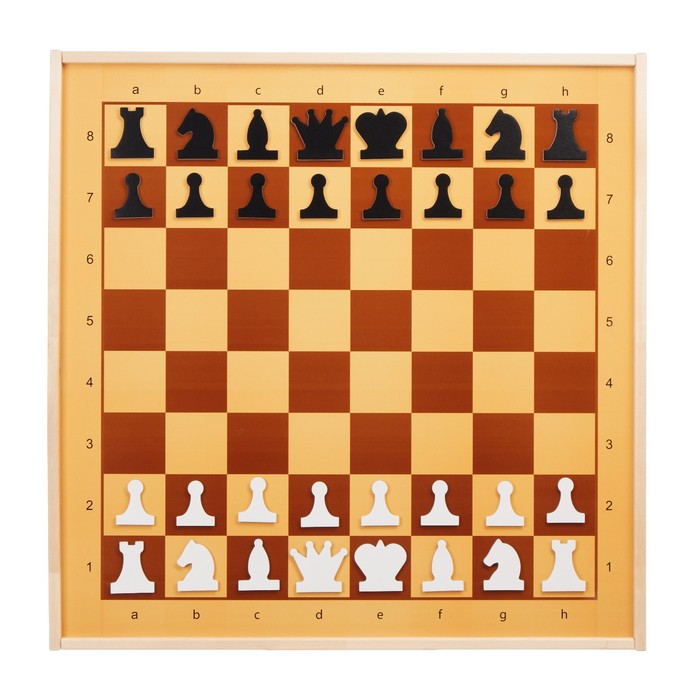 Демонстрационные шахматы и шашки магнитные, поле 70х70 см
