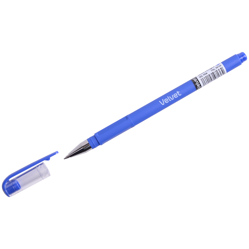Ручка гелевая Berlingo "Velvet" 0,5 мм, синяя