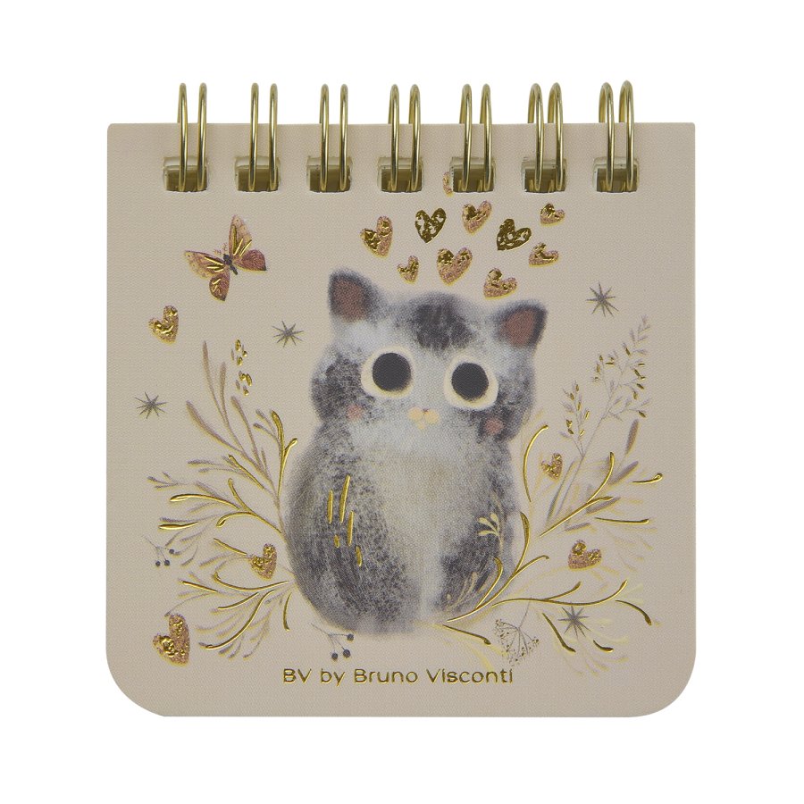 Блокнот 70х70 60 л гребень,"LOVE ME"