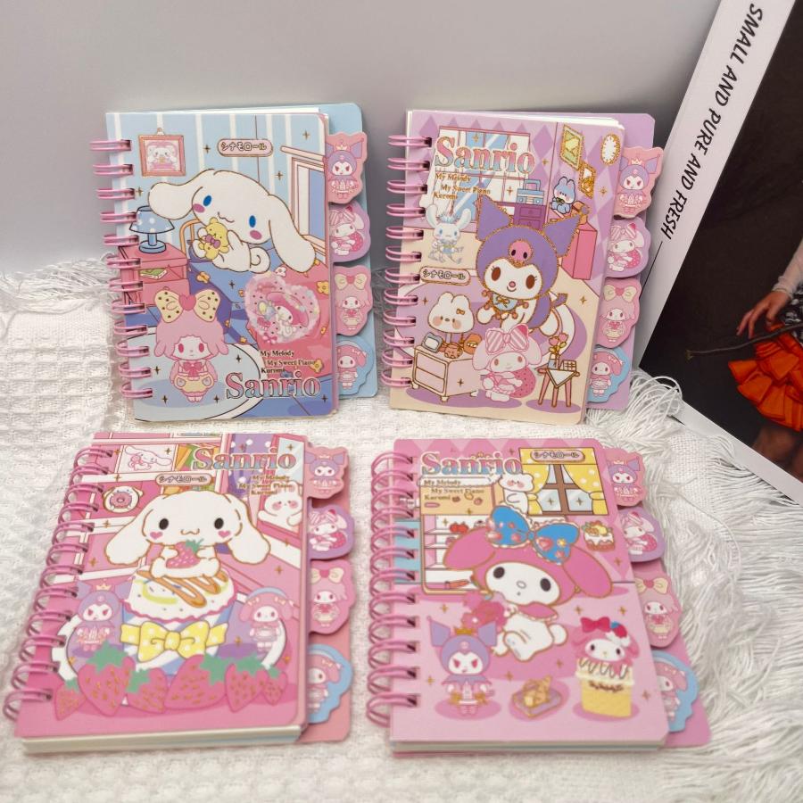 Записная книжка Sanrio friens, 100 л, гребень