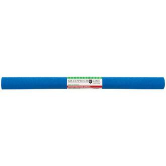 Цветная бумага креповая Greenwich Line, 50х250см, 32г/м2, синяя