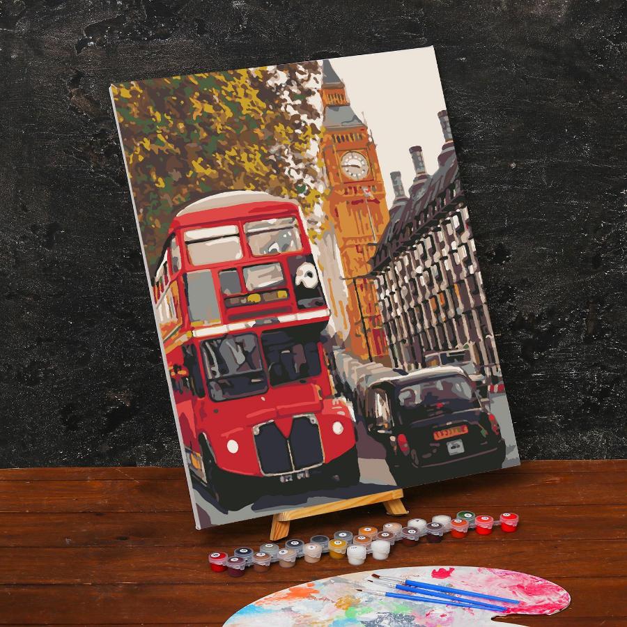 Картина по номерам "Лондон", 40×50 см