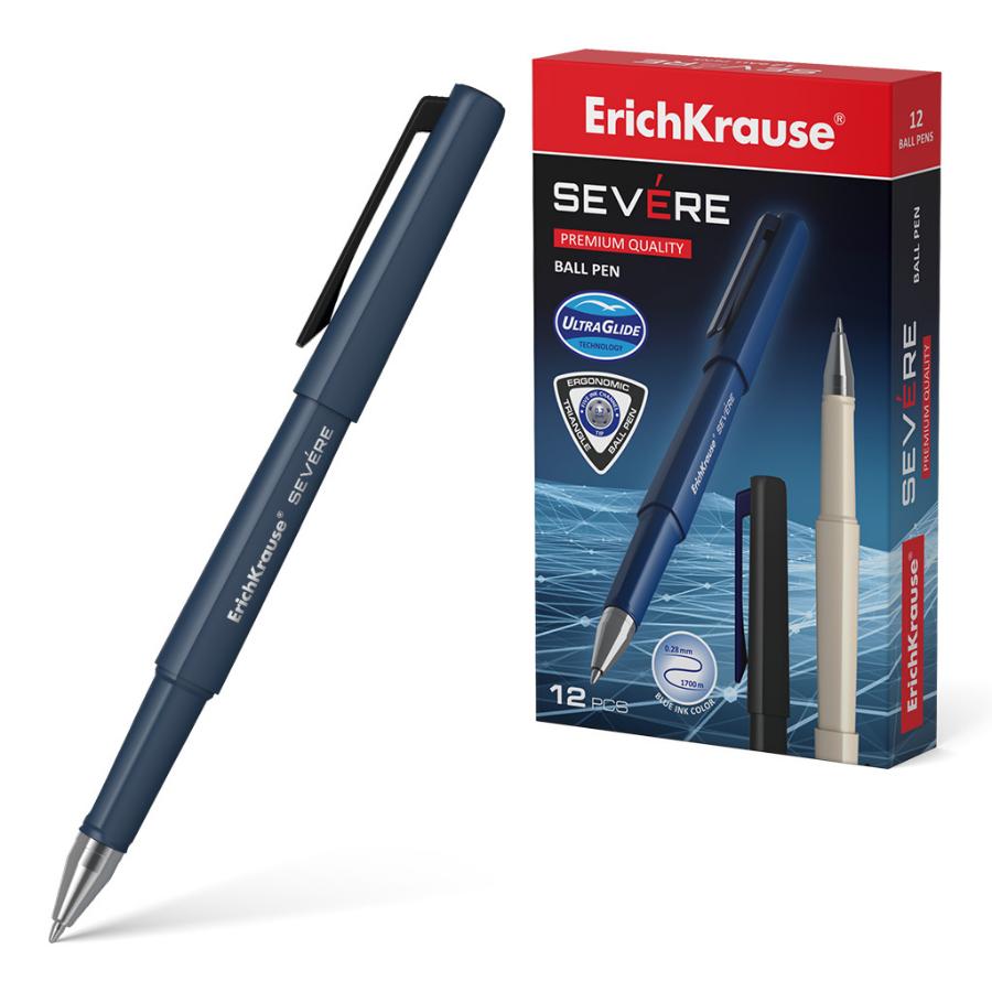 Ручка шариковая Erich Krause "Severe" 0,7 мм, синяя