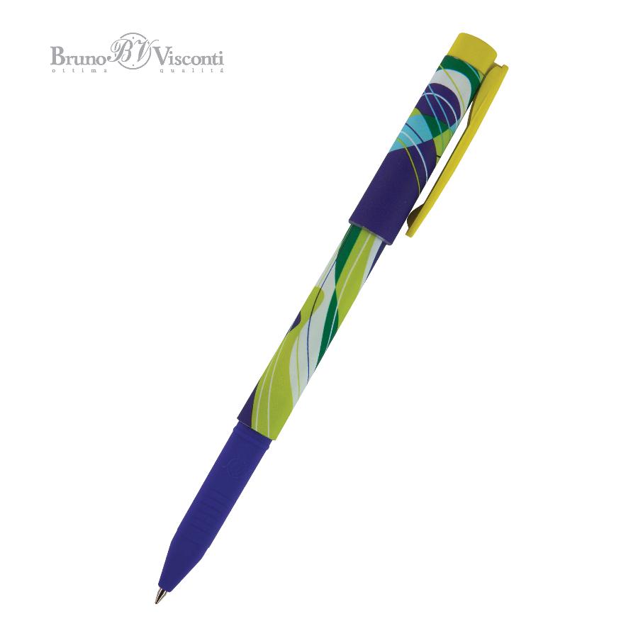 Ручка шариковая Bruno Visconti FreshWrite "Сёрф-2"  0,7 мм, синяя 