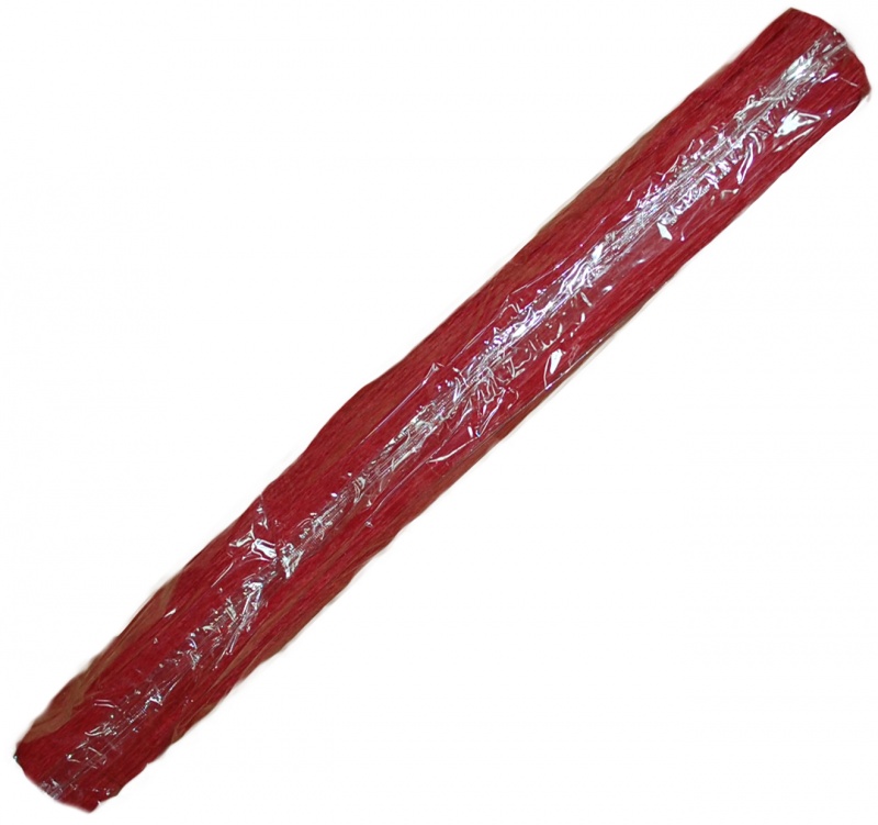 Цветная бумага креповая ОФИСКЛАСС, рулон 50x250 мм, красная