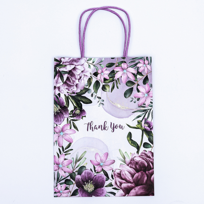 Пакет крафтовый  «Спасибо», 18 х 25 х 8 см