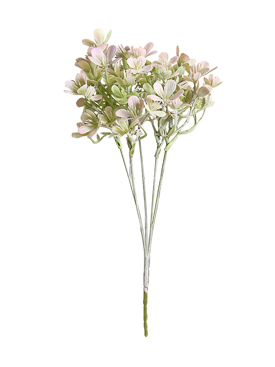 Ветка искусственных цветов "Светлая" из полиэтилена, 30х10х10 см