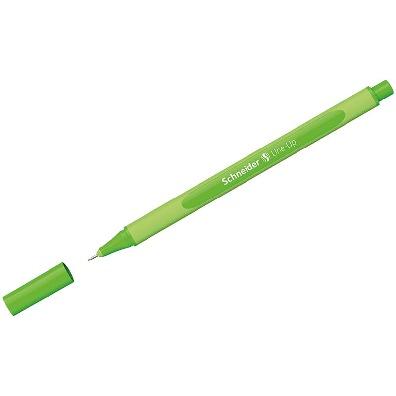 Ручка капиллярная Schneider "Line-Up" 0,4 мм, неоновая зеленая