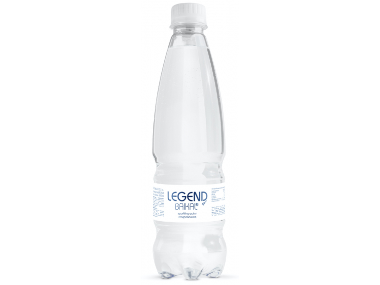 Природная вода "Legend of Baikal", газ, 0,5 л