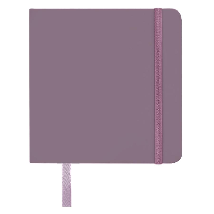 Скетчбук 80л., 120х120 Гамма "Студия", твердая обложка, на резинке, черничный