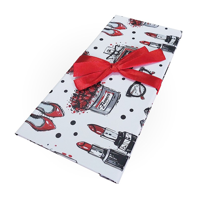 Коробка-конверт для денег с бантом «Модница»