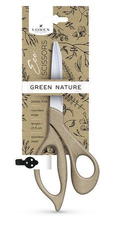 Ножницы "GREEN NATURE", 21,5 см
