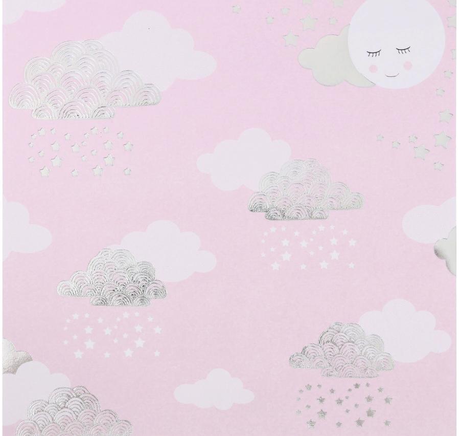Бумага для скрапбукинга с фольгированием «Волшебные облака», 20 × 20 см, 250 г/м 