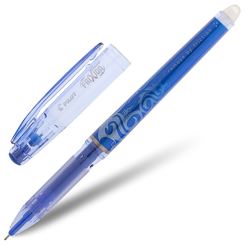 Ручка гелевая PILOT "Frixion Point" 0,5 мм пиши-стирай, синяя