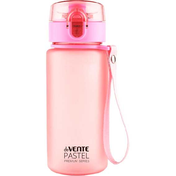 Бутылка 400 мл "deVENTE", розовая, матовая, с диффузором, с текстильной петлей