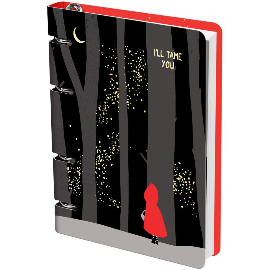 Тетрадь на кольцах 100 л. Little red