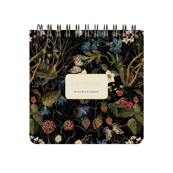 Блокнот 90*90 60 л гребень,"FLORA.ЛЕСНЫЕ ЯГОДЫ"