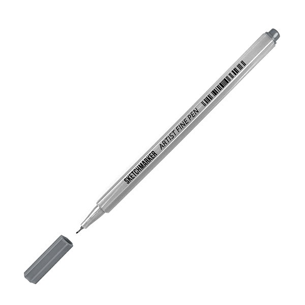 Ручка капиллярная SKETCHMARKER Artist fine pen, серая