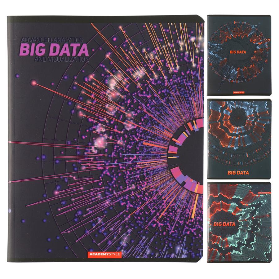 Тетрадь 96 л Big Data