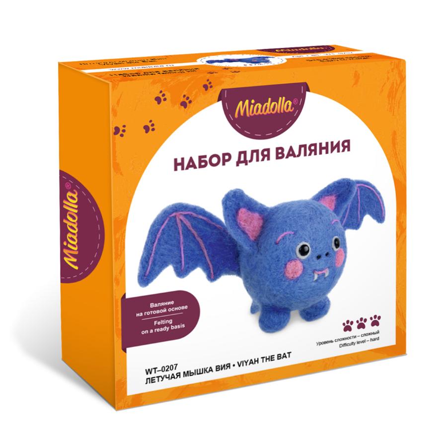 Набор для валяния  "Летучая мышка Вия" WT-0207