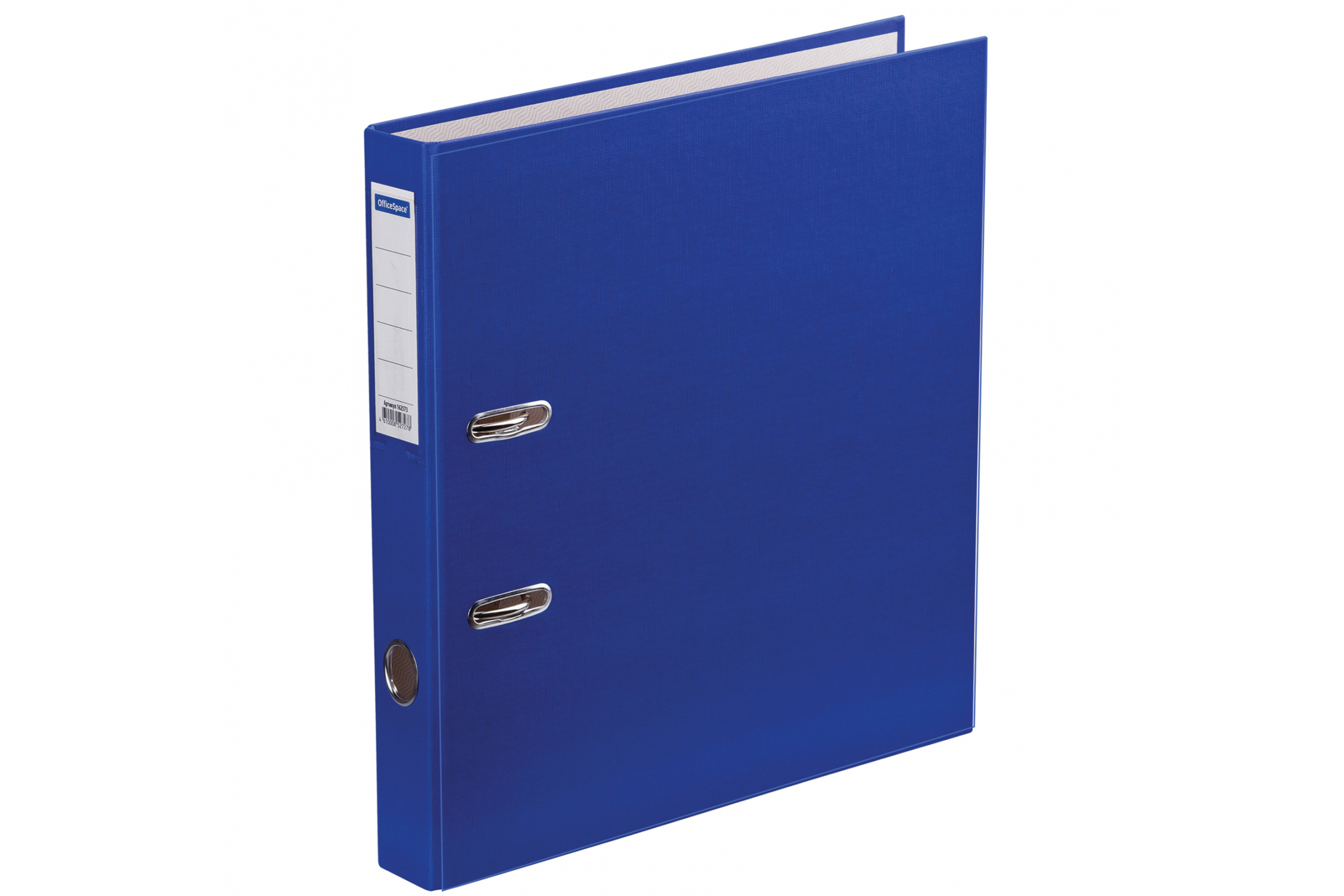 Папка-регистратор Office Space ПВХ, 50 мм, синяя