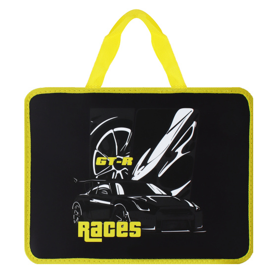 Папка А4 с ручками "Races", пластик