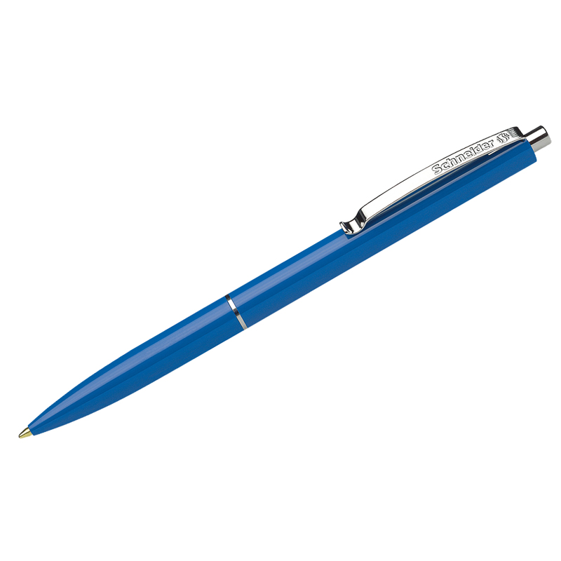 Ручка шариковая автоматическая Schneider "K15" синяя, корпус синий, 1,0мм
