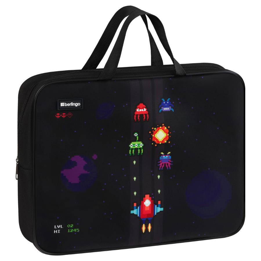 Папка А4 с ручками "Space Battlel", текстиль